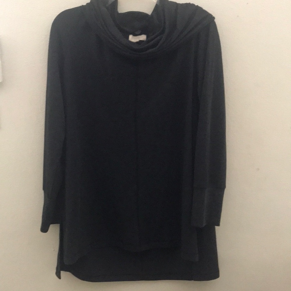 Cupio Black Cowl Neck Sweater